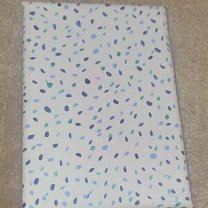 Blue and White Abstract Painting Art